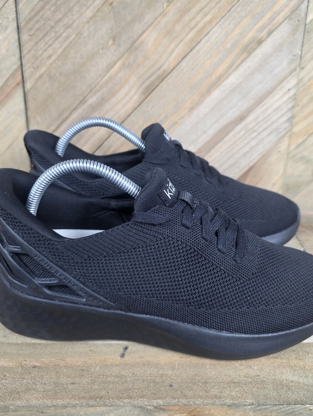 Kizik Athens Athletic Hands Free Sneakers Mens Size 7.5 Womens 9 Black